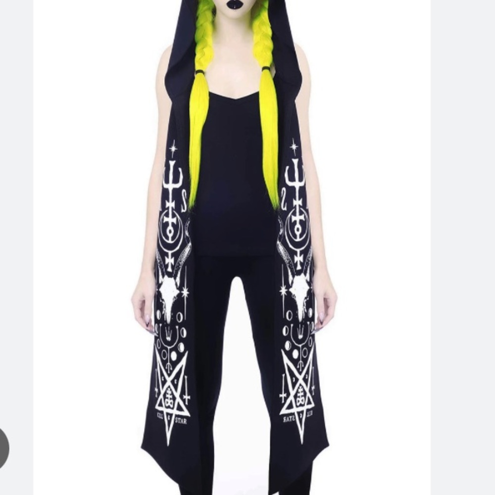 Killstar Temple Hooded Scarf